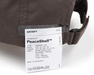 Satisfy PeaceShell Running Cap Brown - achilles heel