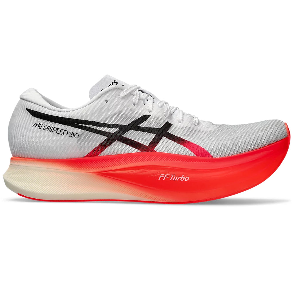 Asics Metaspeed Sky + Running Shoes White / Black - achilles heel