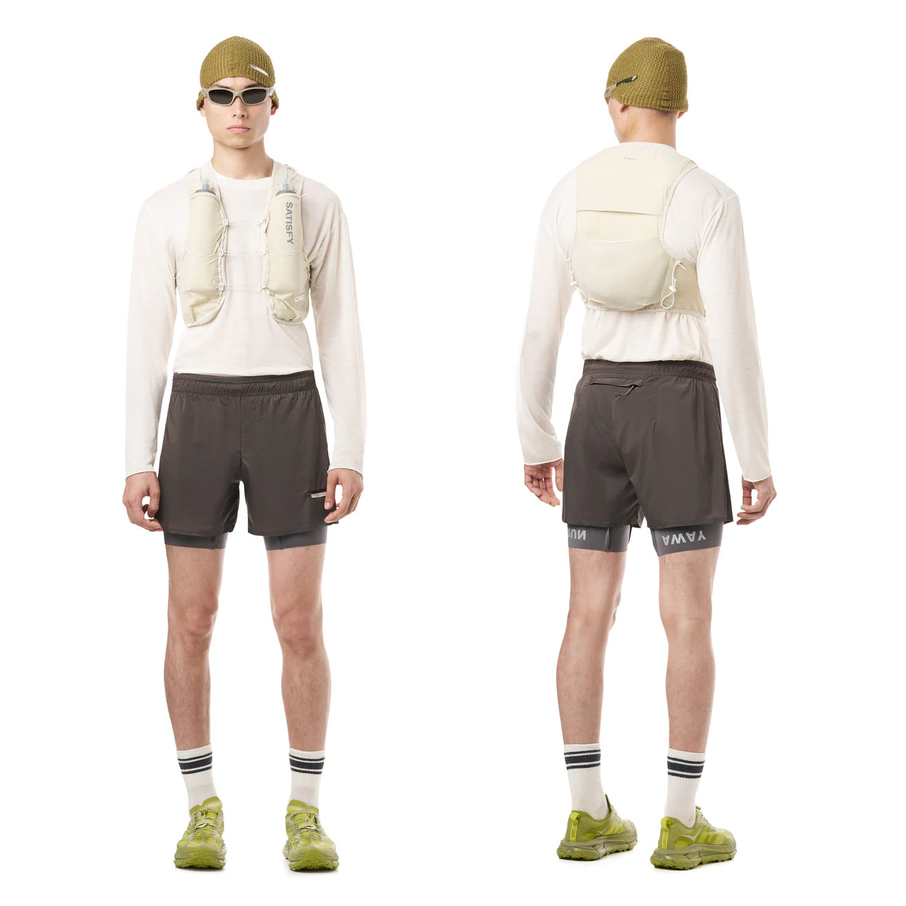 Satisfy Justice Cordura 5L Hydration Vest Mineral Off-White - Achilles Heel