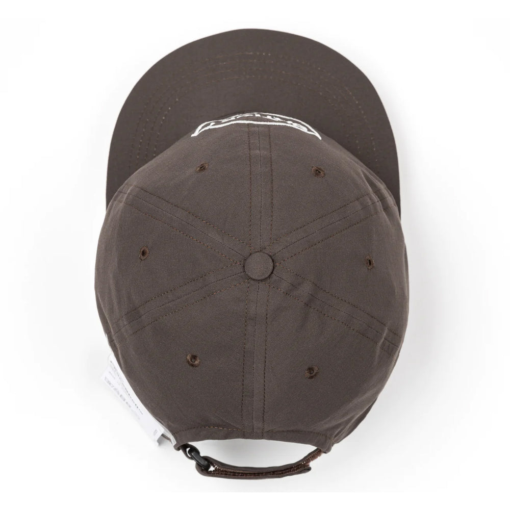 Satisfy PeaceShell Running Cap Brown - achilles heel