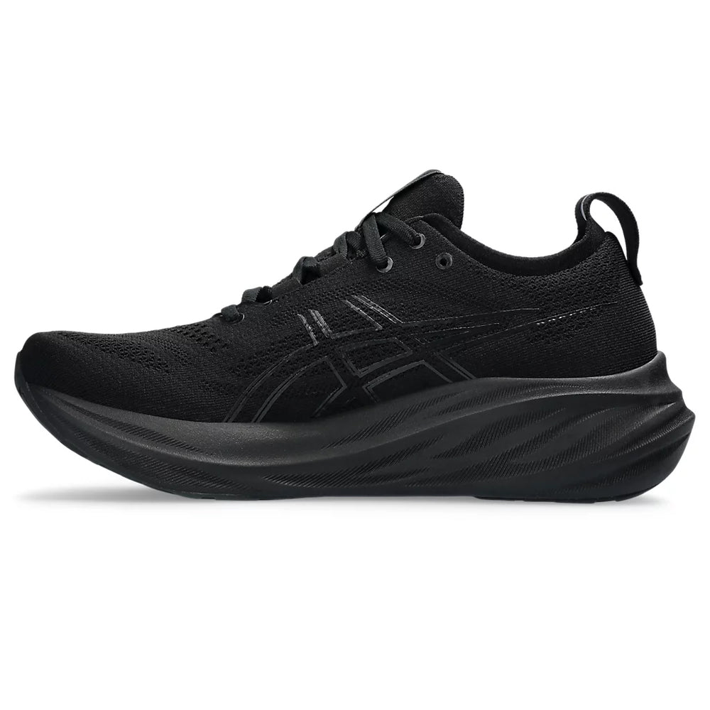 Asics Men's Gel-Nimbus 26 Running Shoes Black / Black - achilles heel