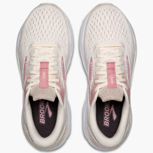 Brooks Women's Ghost 16 Running Shoes Coconut / Zephyr / White - achilles heel