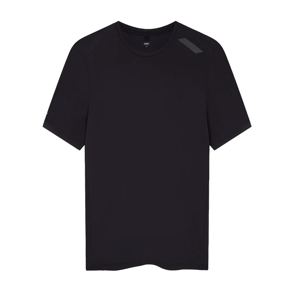 Men's Eco Tech Tee Black - Achilles Heel