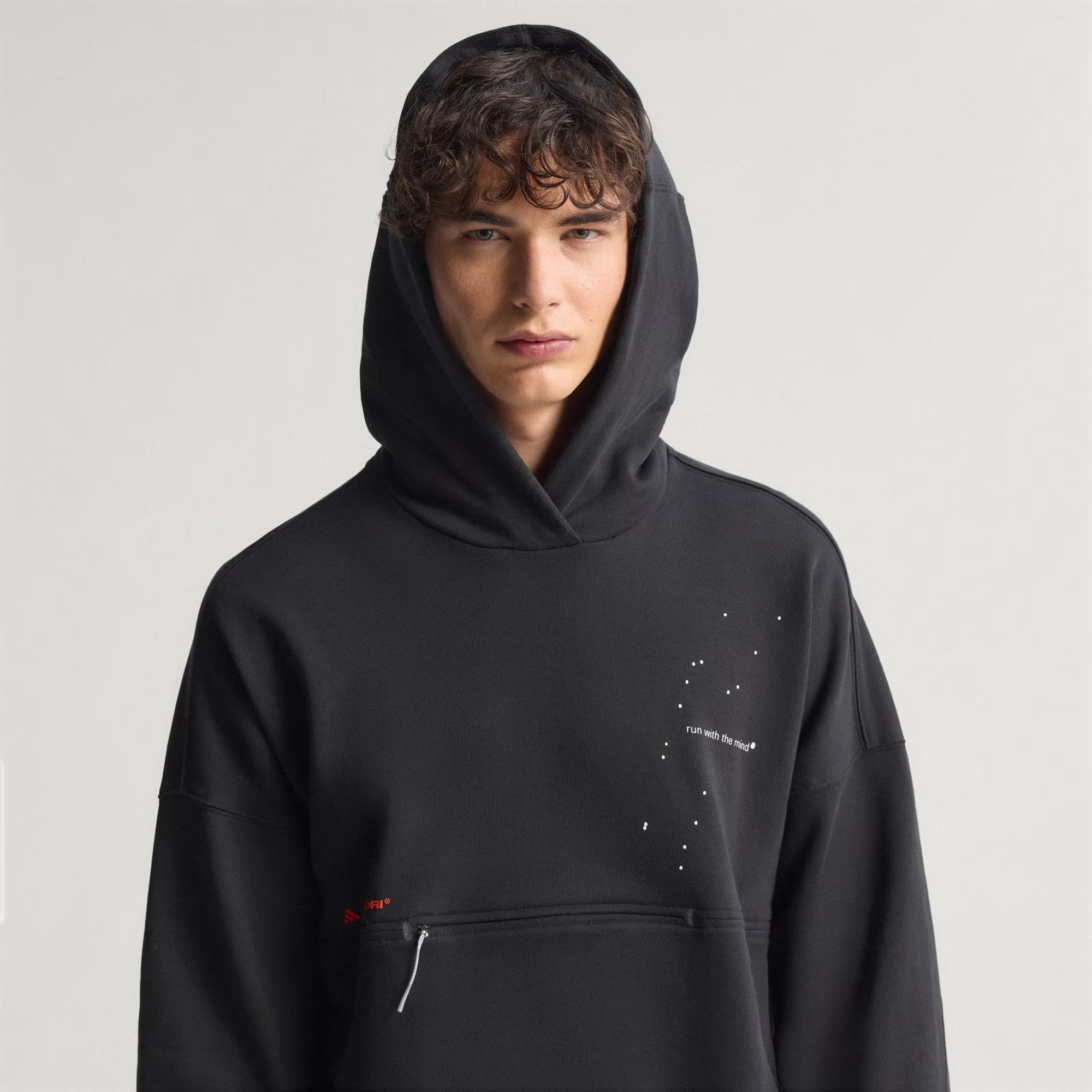 Adi365 H.Koumori Running Hoodie Black - Achilles Heel