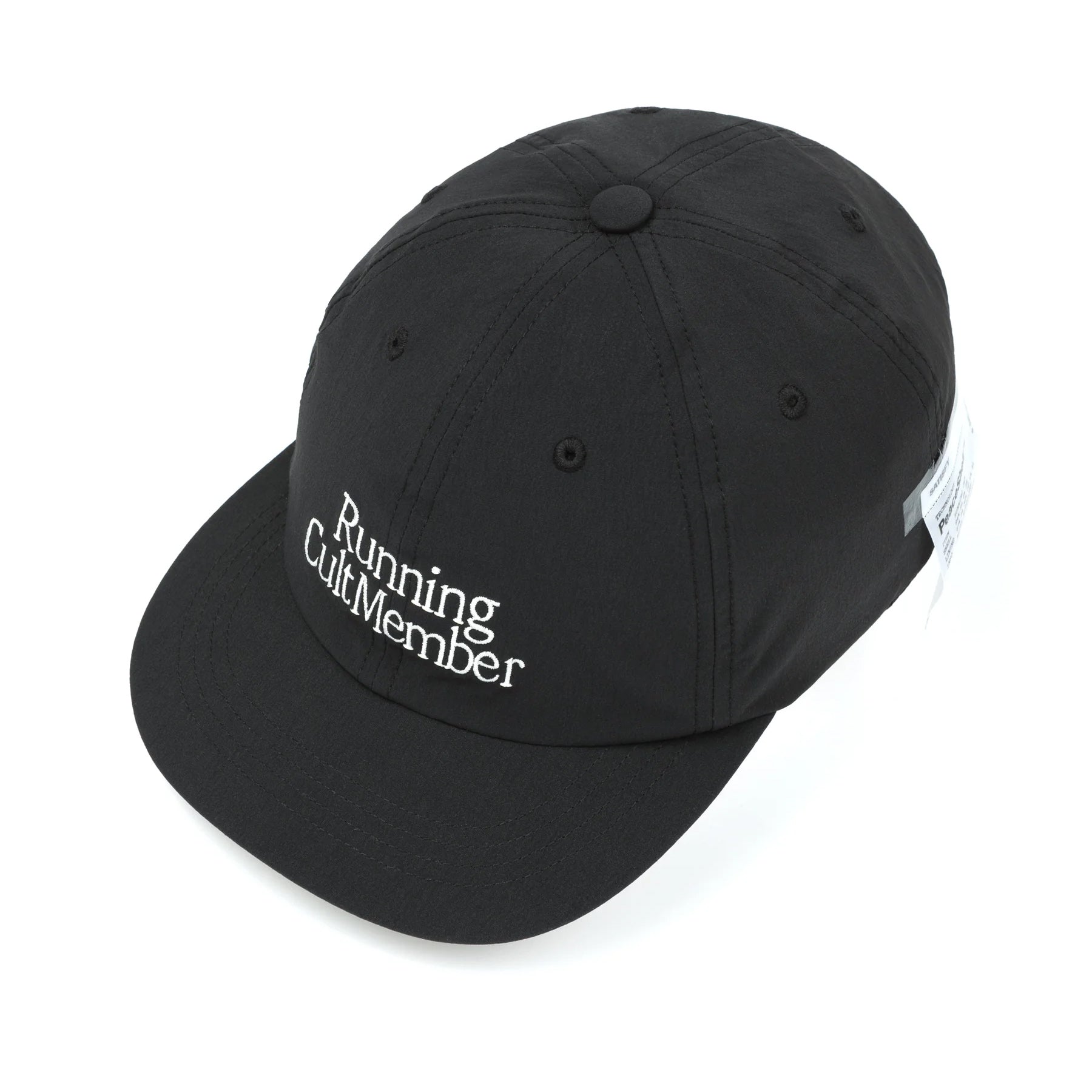PeaceShell Running Cap Black