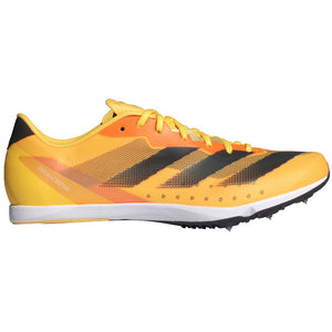 adidas Distancestar Running Spikes Spark / Core Black / Zero Metallic - achilles heel