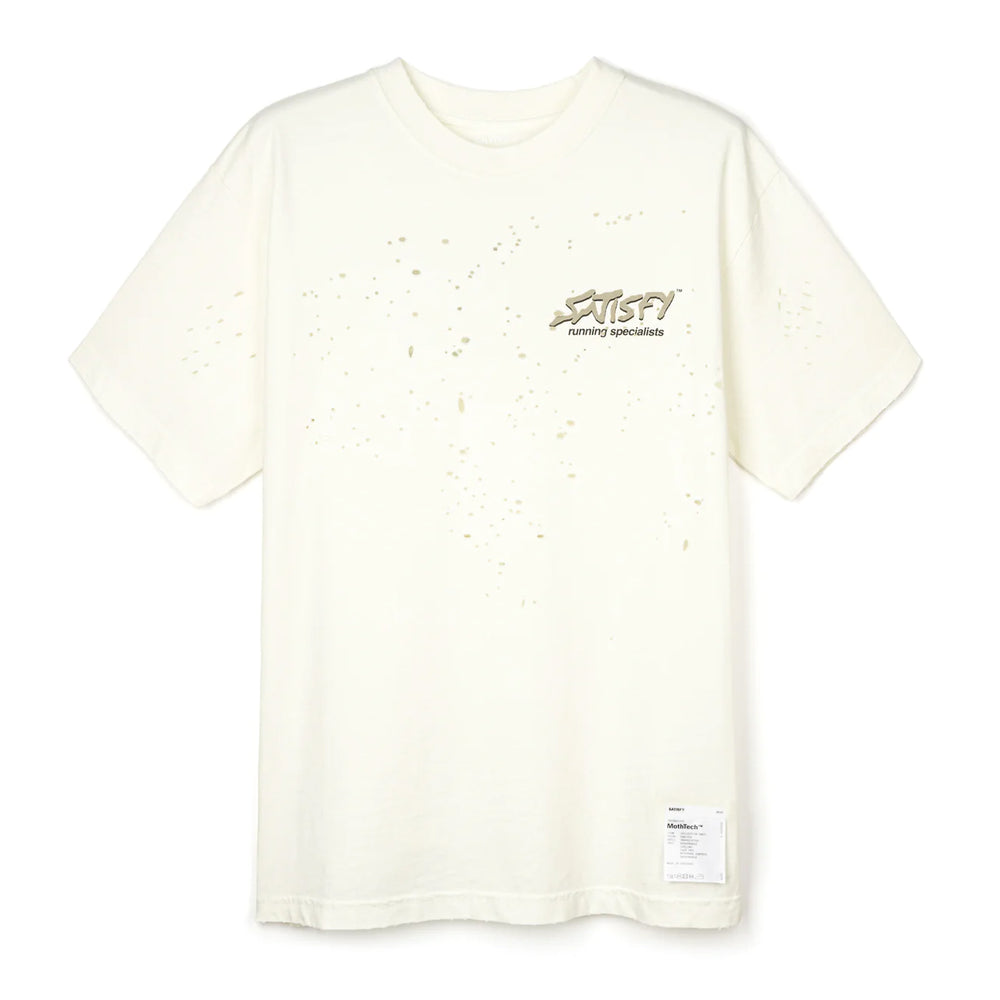 Satisfy MothTech Tee Off-White - achilles heel