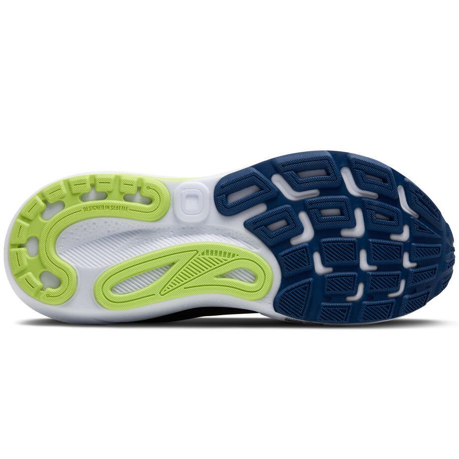 Men's Adrenaline GTS 24 Running Shoes Navy Peony / Black / Acid Lime - Achilles Heel