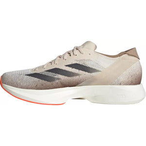 adidas Men's Adizero Takumi Sen 10 Running Shoes Beige / Grey Strata / Halo Ivory - achilles heel