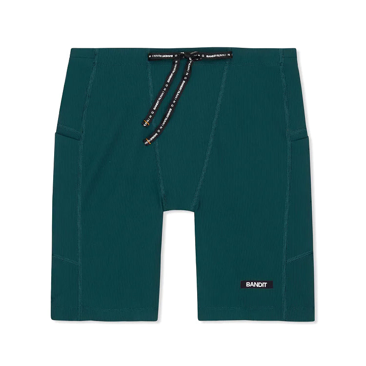 Bandit Men's Cadence Next Gen 7 Pocket Half Tights Pine - achilles heel