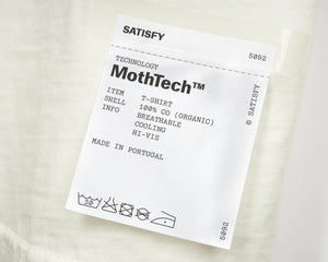 Satisfy MothTech Tee Off-White - achilles heel