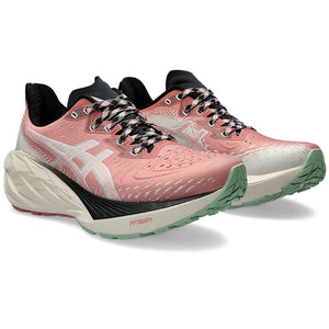 Asics Women's Novablast 4 TR Running Shoes Nature Bathing / Rose Rouge - achilles heel