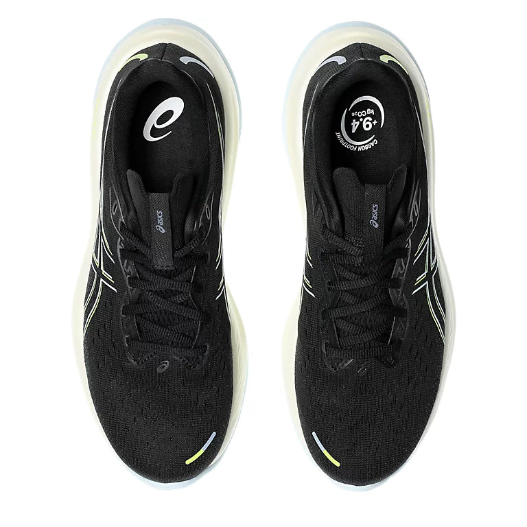 Asics Men's Gel-Cumulus 26 Running Shoes Black / Safety Yellow - achilles heel