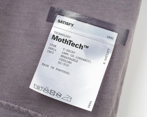 Satisfy MothTech Tee Aged Purple Sage - achilles heel