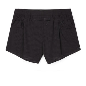 Satisfy Space‑O 2.5 Inch Distance Shorts Black v2 - achilles heel