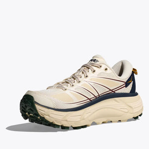 Hoka Mafate Speed 2 Origins Trail Shoes Alabaster / Oat Milk - achilles heel
