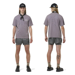 Satisfy MothTech Tee Aged Purple Sage - achilles heel