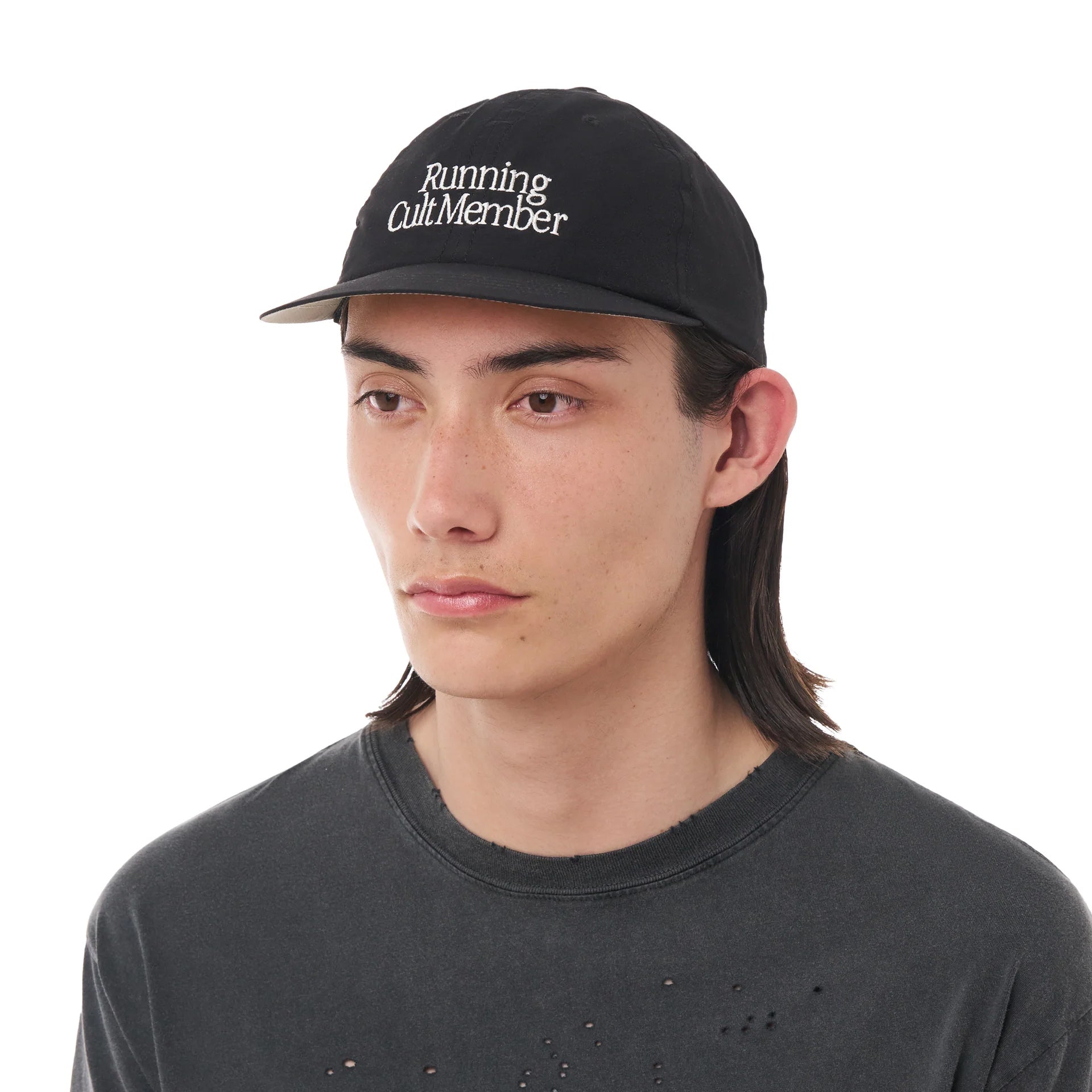 PeaceShell Running Cap Black