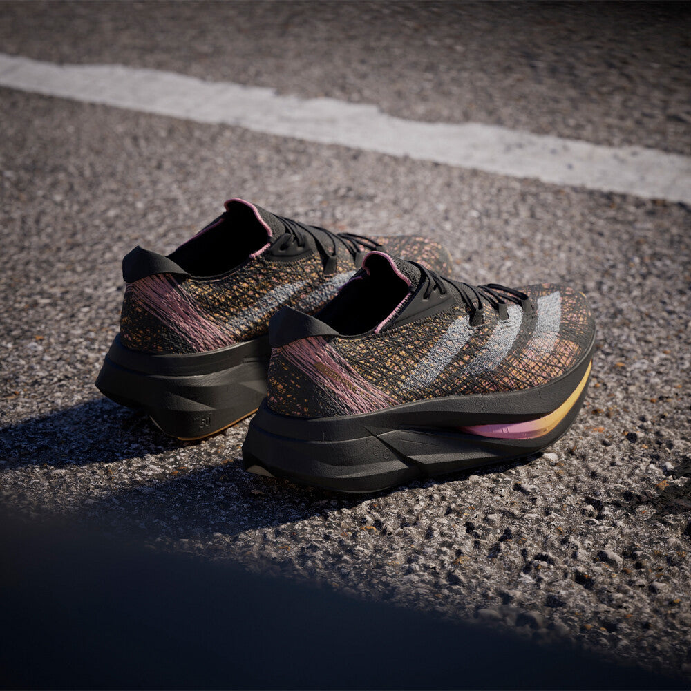 adidas Adizero Prime X 2 Strung Running Shoes Core Black / Zero Metalic / Spark - achilles heel