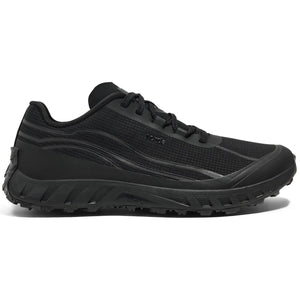norda Men's 002 Trail Running Shoes Stealth Black - achilles heel