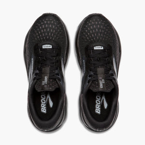 Brooks Men's Ghost 16 GORE-TEX Running Shoes Black / Black / Ebony - achilles heel