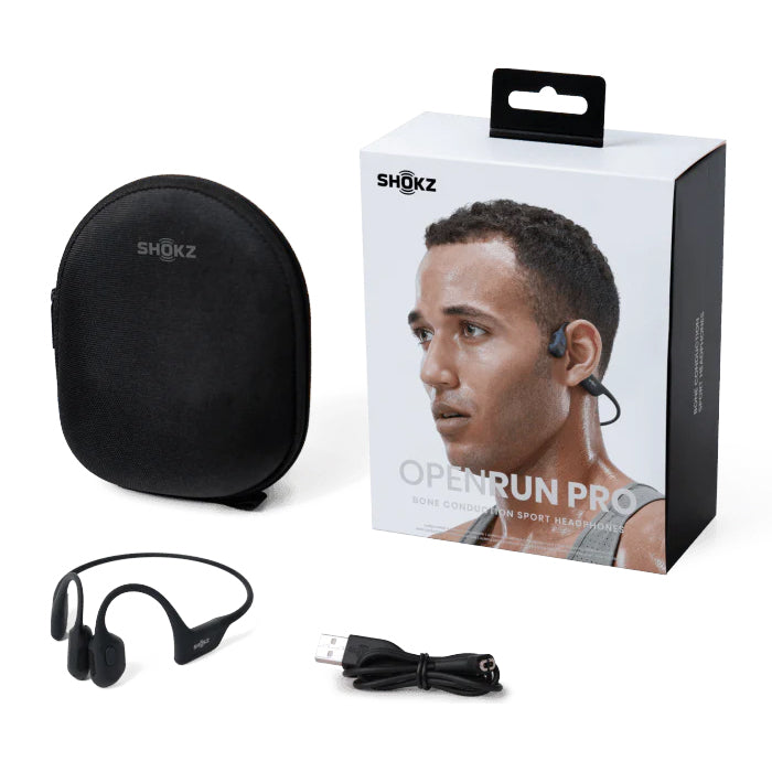 Shokz OpenRun Pro Headphones Black - achilles heel