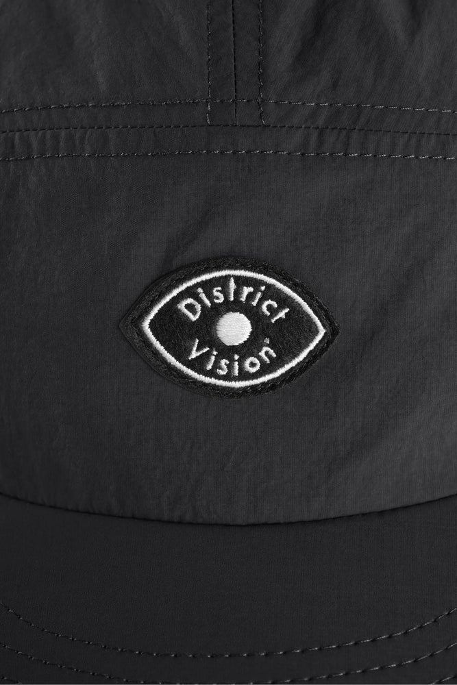 District Vision Performance Paneled Mesh Hat Black - achilles heel