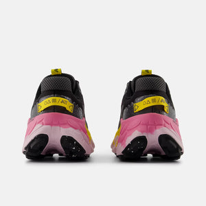 New Balance Women's X More Trail v3 Trail Running Shoes Black / Ginger Lemon / Real Pink - achilles heel
