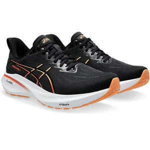 Asics Men's GT-2000 13 Running Shoes Black / Faded Orange - achilles heel