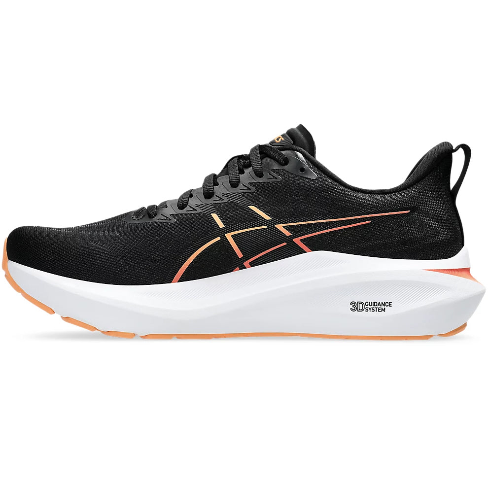 Asics Men's GT-2000 13 Running Shoes Black / Faded Orange - achilles heel