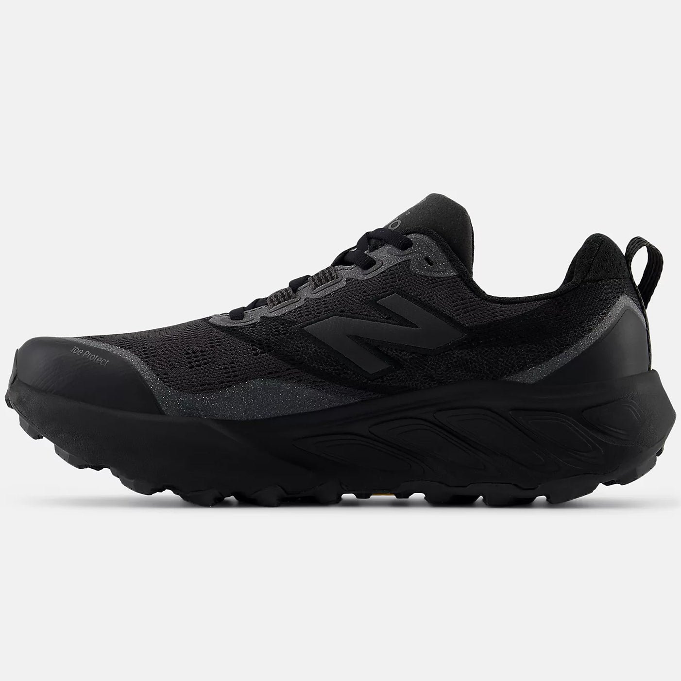 Men's Fresh Foam X Hierro v9 Trail Running Shoes Black Cement / Black - Achilles Heel