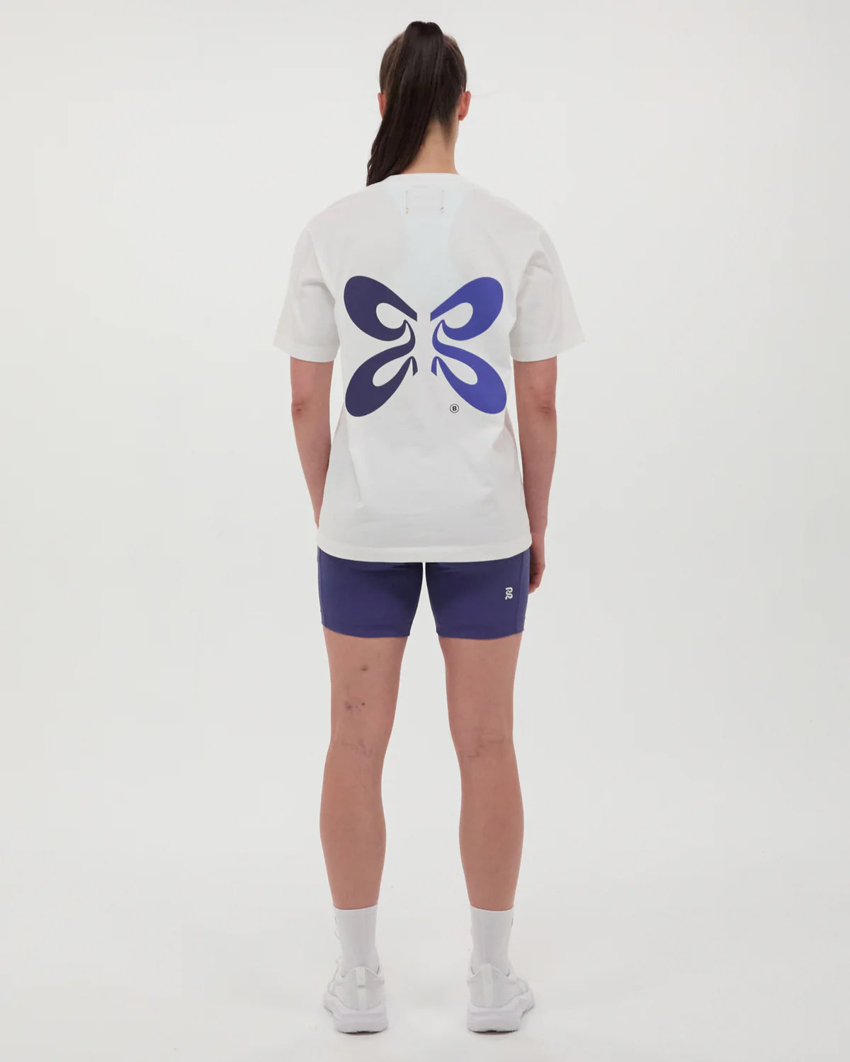 Classic Cotton Tee Butterfly / White - Achilles Heel