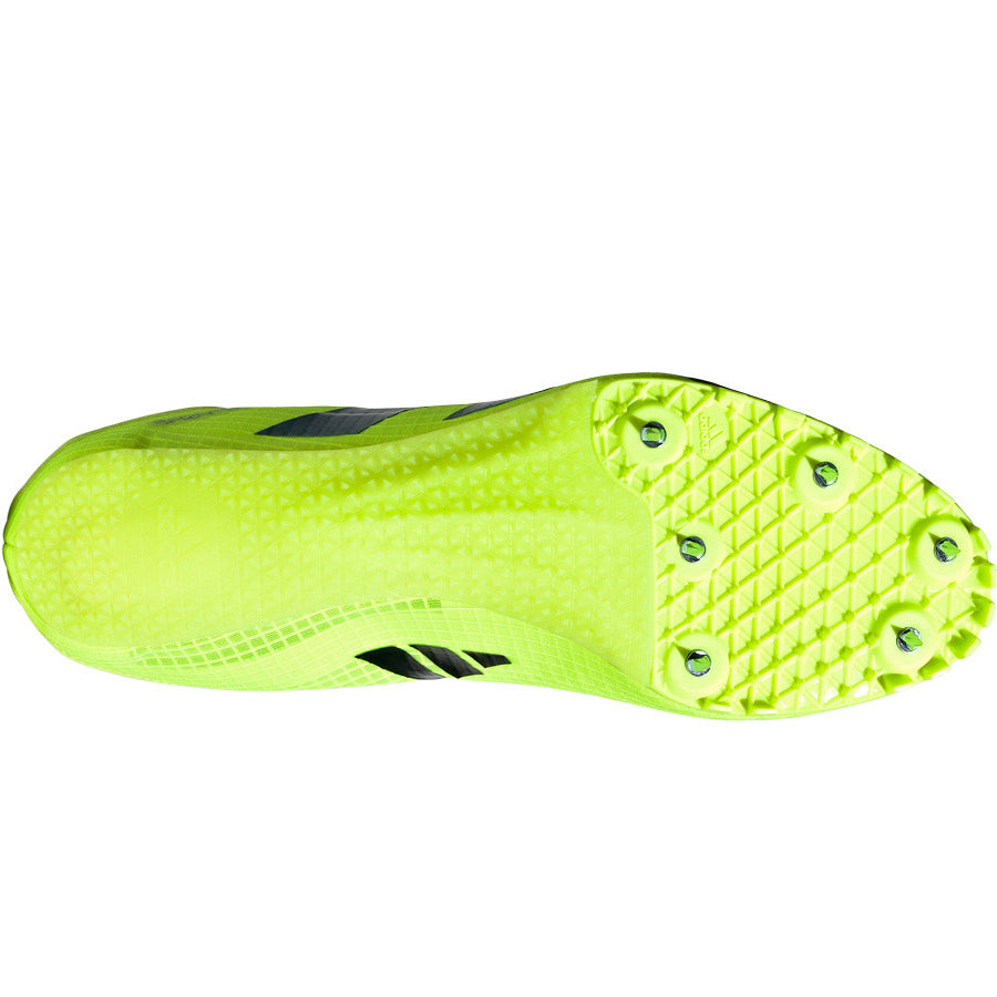 adidas Sprintstar Running Spikes Lucid Lemon / Arctic Night / Core Black - achilles heel