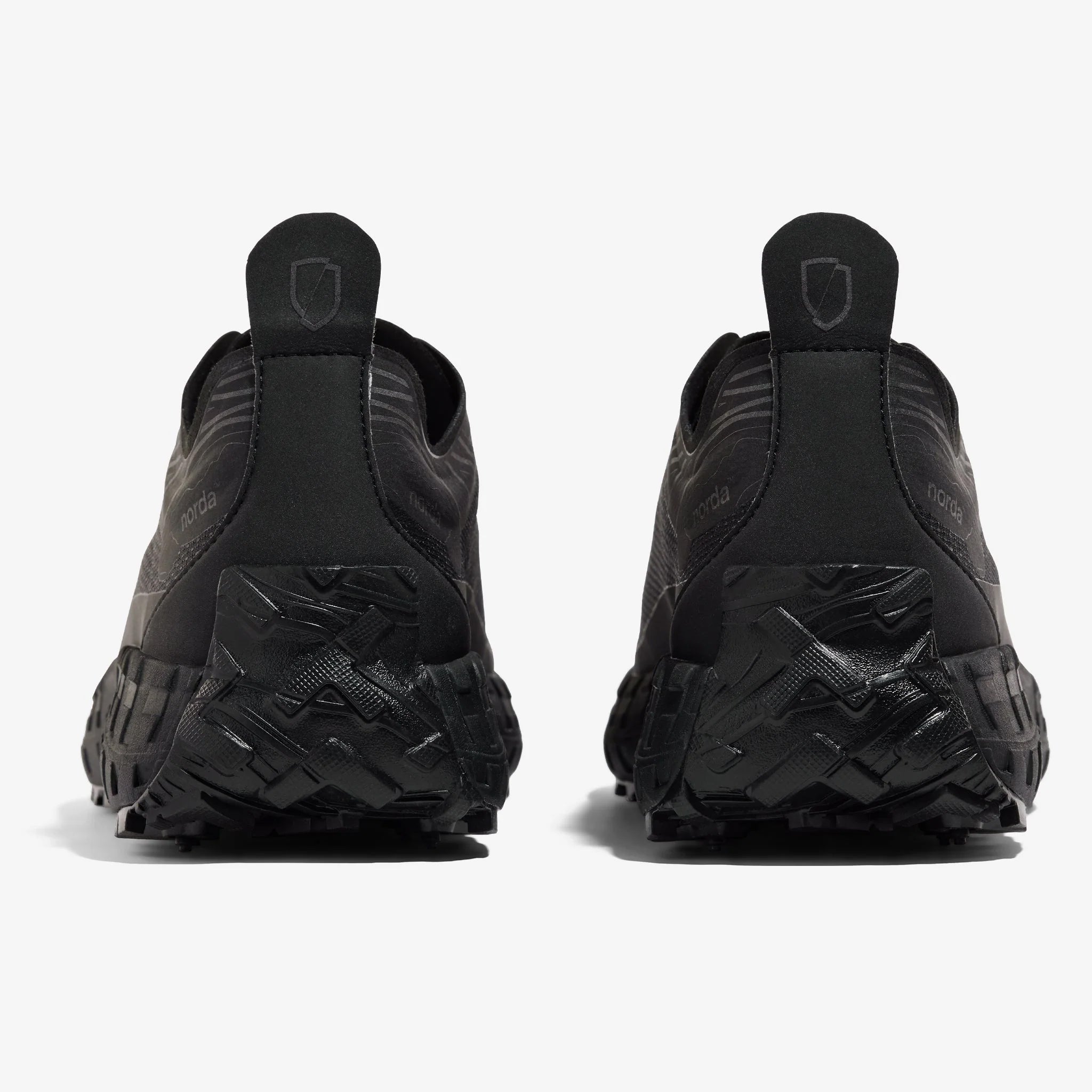 Men's 001 Trail Running Shoes Stealth Black - Achilles Heel