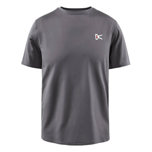 District Vision Men's Lightweight Tee Carbon - achilles heel