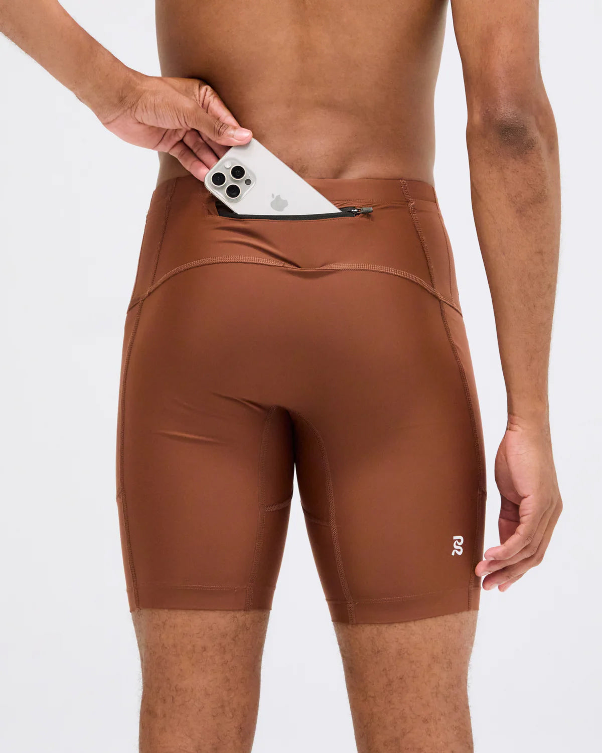 Men's Superbeam Next Gen 7 Pocket Half Tights Coffee Bean - Achilles Heel