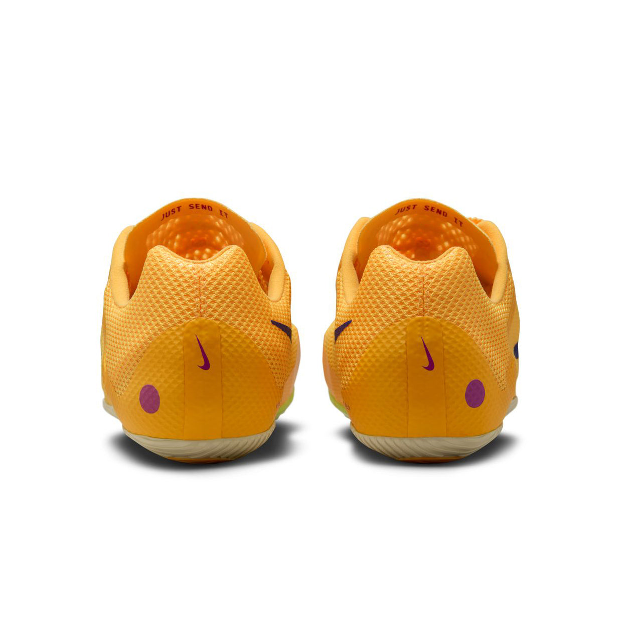 Zoom Rival Sprint Running Spikes Citron Pulse / Indigo Burst / Hyper Violet - Achilles Heel