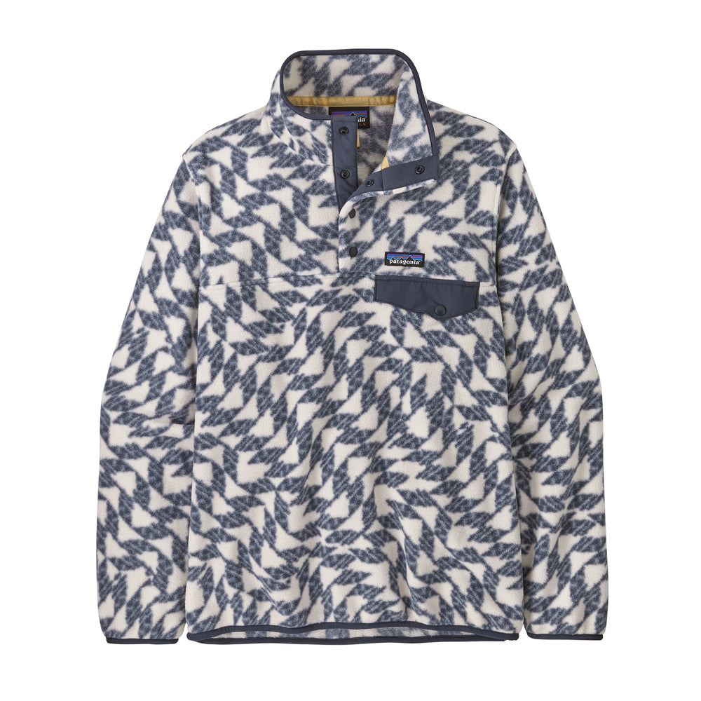 Patagonia Women's Synchilla Snap-T Fleece Pullover Synched Flight Small / Natural - achilles heel