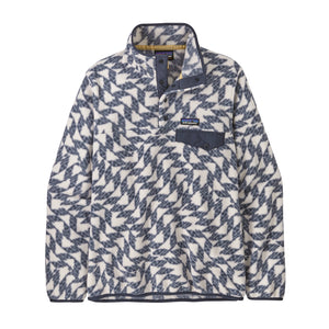 Patagonia Women's Synchilla Snap-T Fleece Pullover Synched Flight Small / Natural - achilles heel
