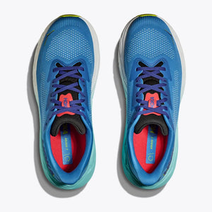 Hoka Men's Arahi 7 Wide Fit Running Shoes Virtual Blue / Cerise - achilles heel