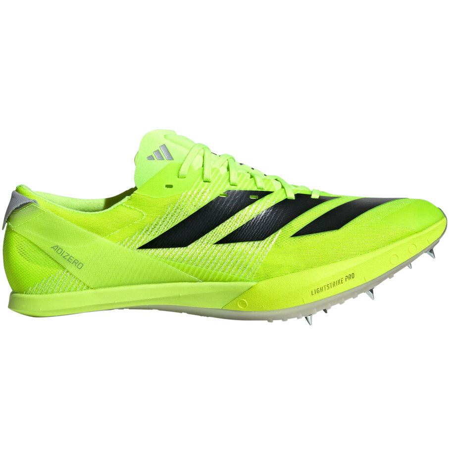 Adizero Finesse Running Spikes Lucid Lemon / Core Black / Halo Silver - Achilles Heel