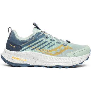 Saucony Women's Ride TR2 Trail Running Shoes Jade / Mirage - achilles heel