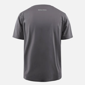 District Vision Men's Lightweight Tee Carbon - achilles heel