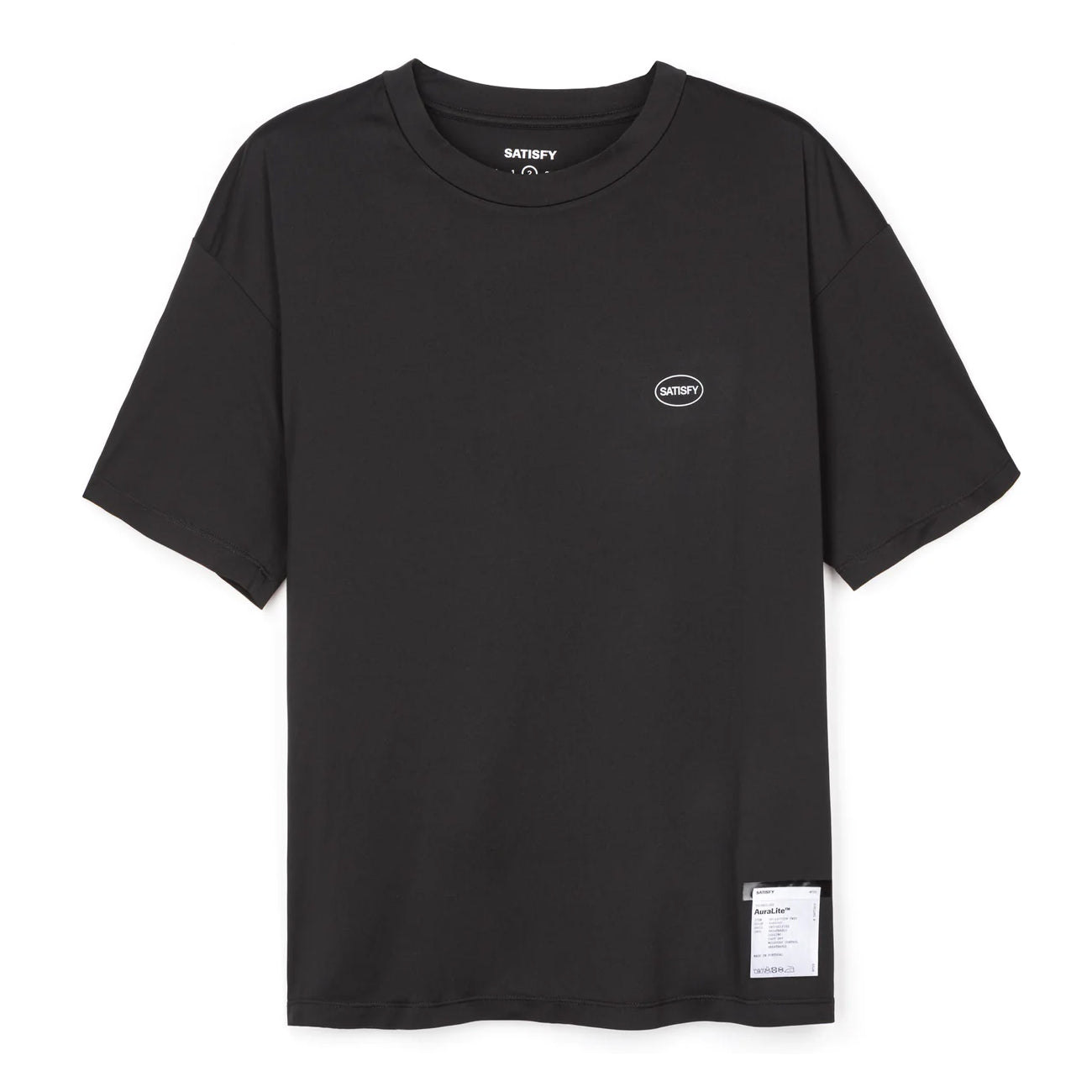 Satisfy AuraLite Tee Black / Black - Achilles Heel