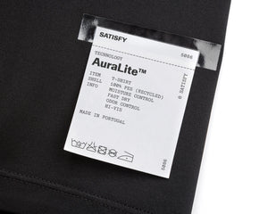 Satisfy AuraLite Tee Black / Black - achilles heel