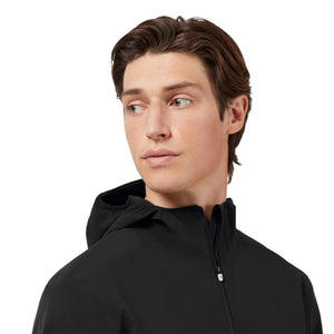On Men’s Waterproof Anorak Black - achilles heel