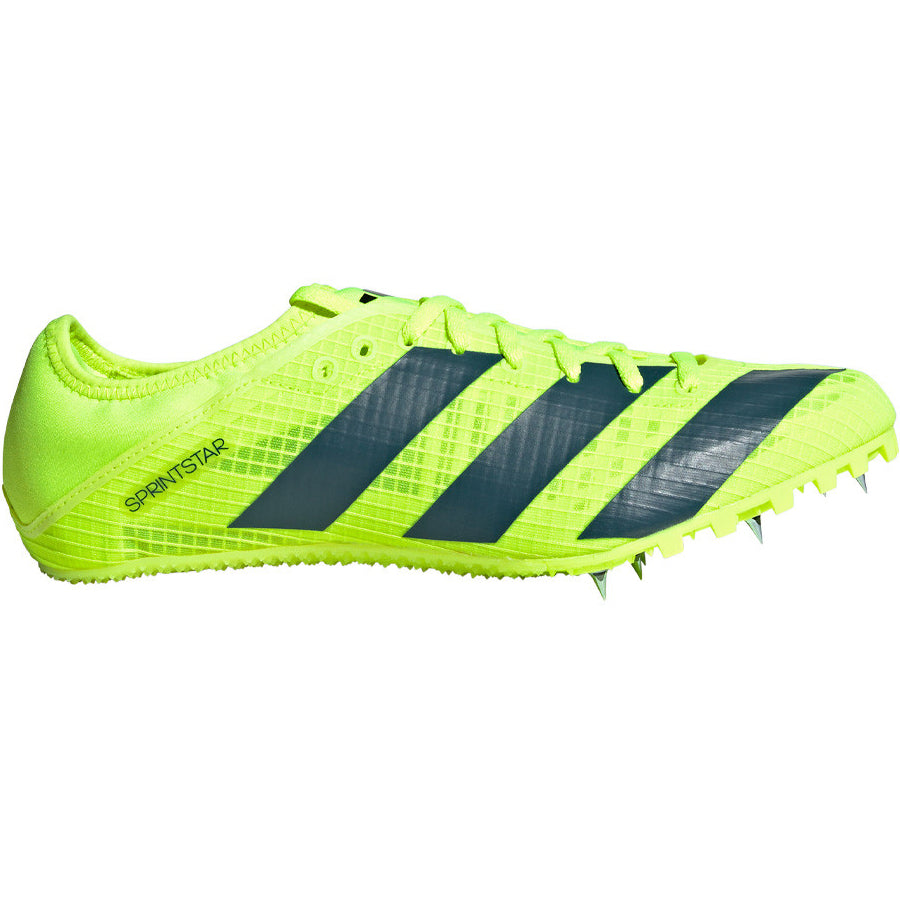 adidas Sprintstar Running Spikes Lucid Lemon / Arctic Night / Core Black - achilles heel