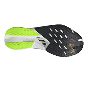 adidas Men's Adizero Boston 12 Running Shoes Wonder Blue / Lucid Lemon / Carbon - achilles heel
