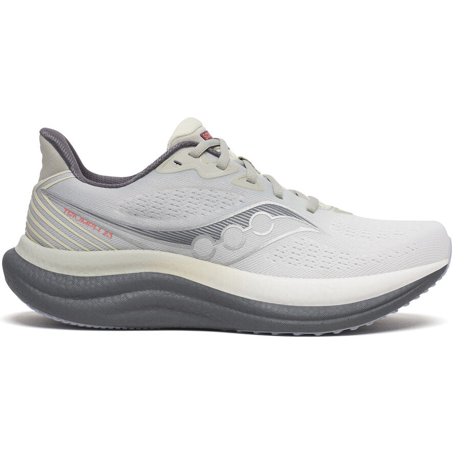 Saucony Men's Triumph 23 Running Shoes Grey / Shadow - achilles heel