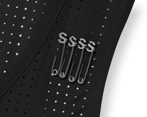 Satisfy Space-O Singlet Black - achilles heel